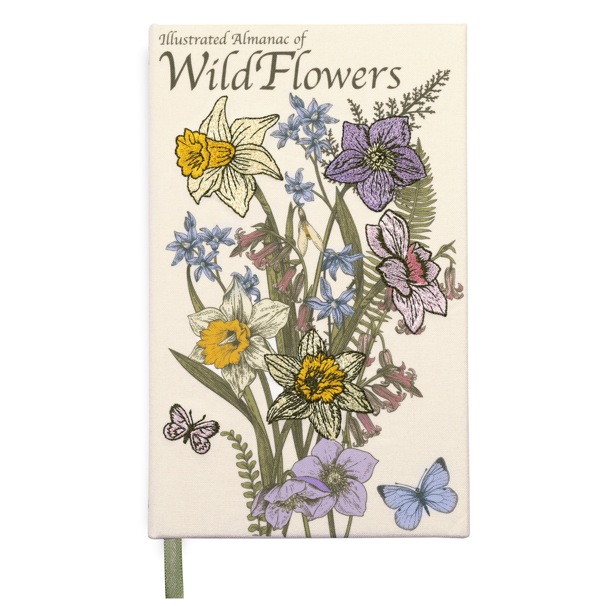 Embroidered Journal, Almanac of Wildflowers – Steel Mill & Co