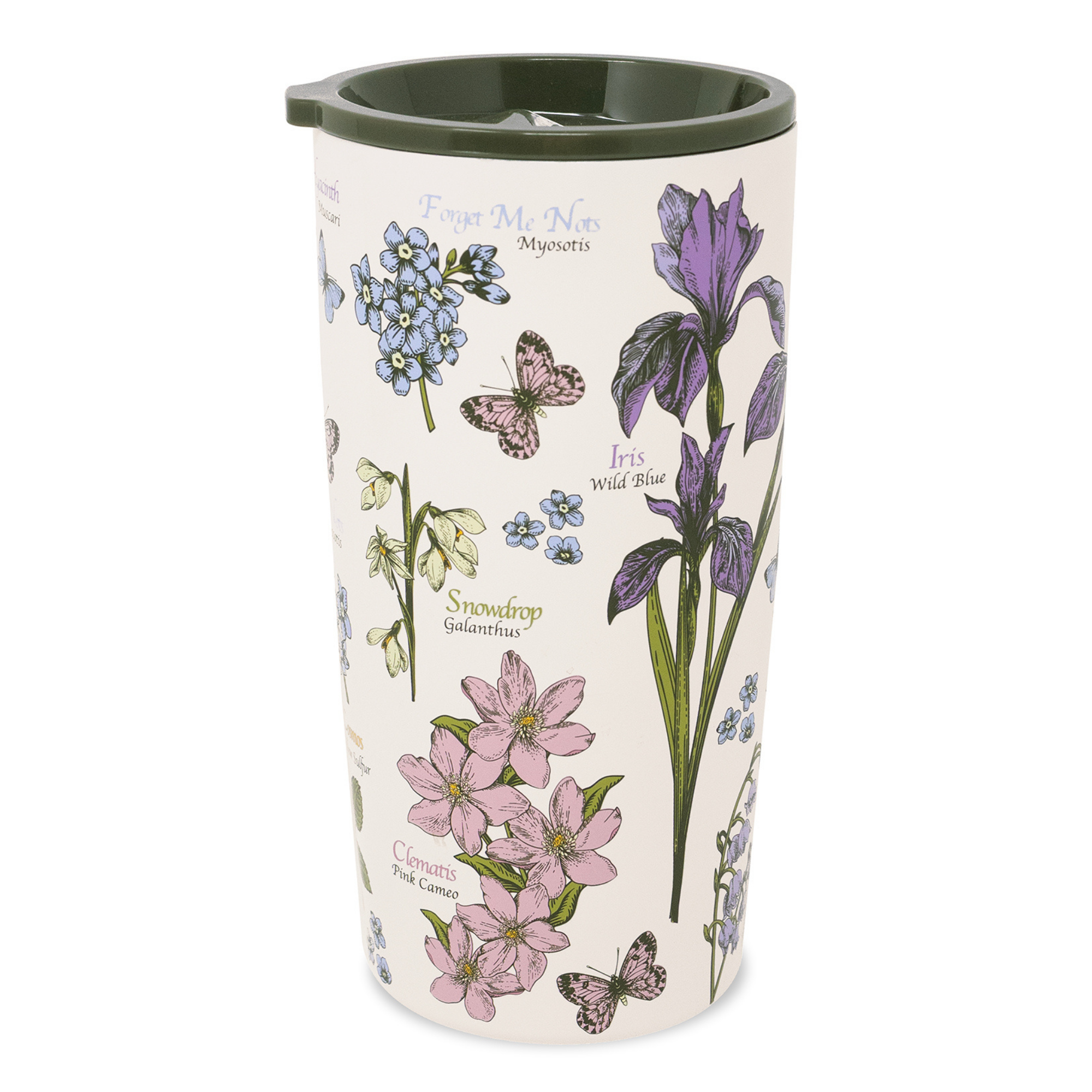 Stainless Steel Thermal Mug, Almanac of Wildflowers – Steel Mill & Co
