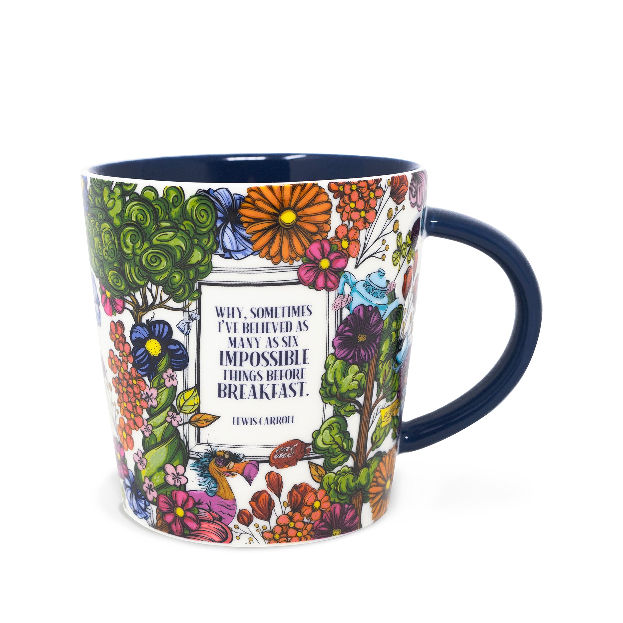 Ceramic Mug, Alice in Wonderland - Floral Nonsense