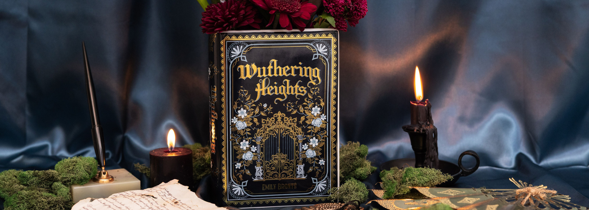 New Wuthering Heights Book Vase