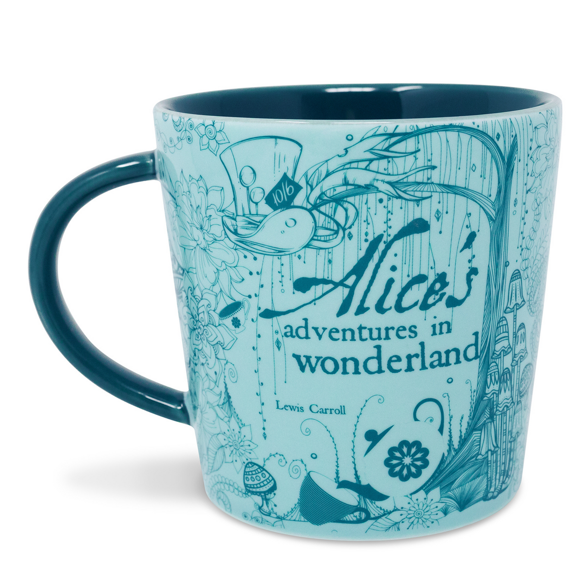 Ceramic Mug, Alice's Adventures in Wonderland (Blue)