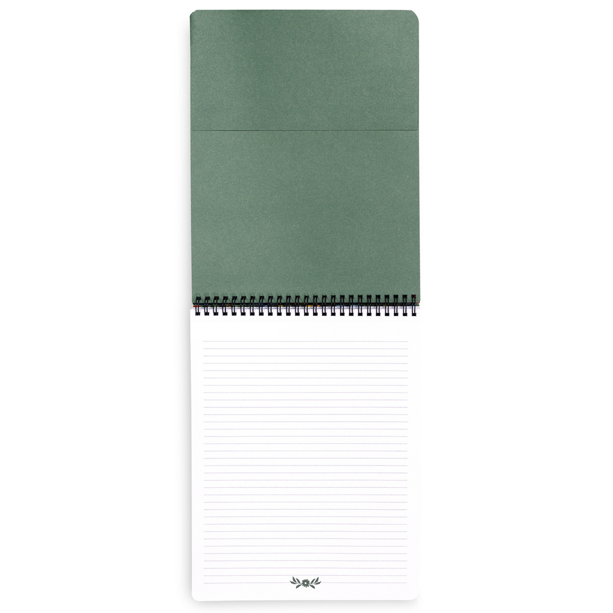Steel Notebook Large Top Spiral Notebook, Wanderlust – Steel Mill & Co