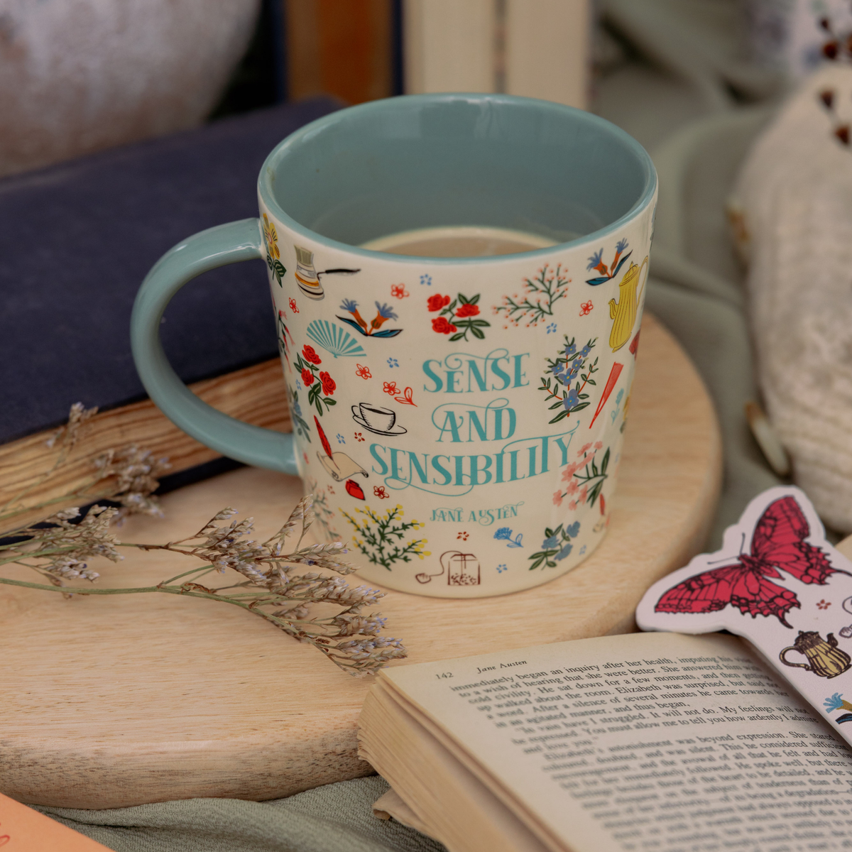 Sense Collection Jug Ceramic Mug, Sense and Sensibility – Steel Mill & Co