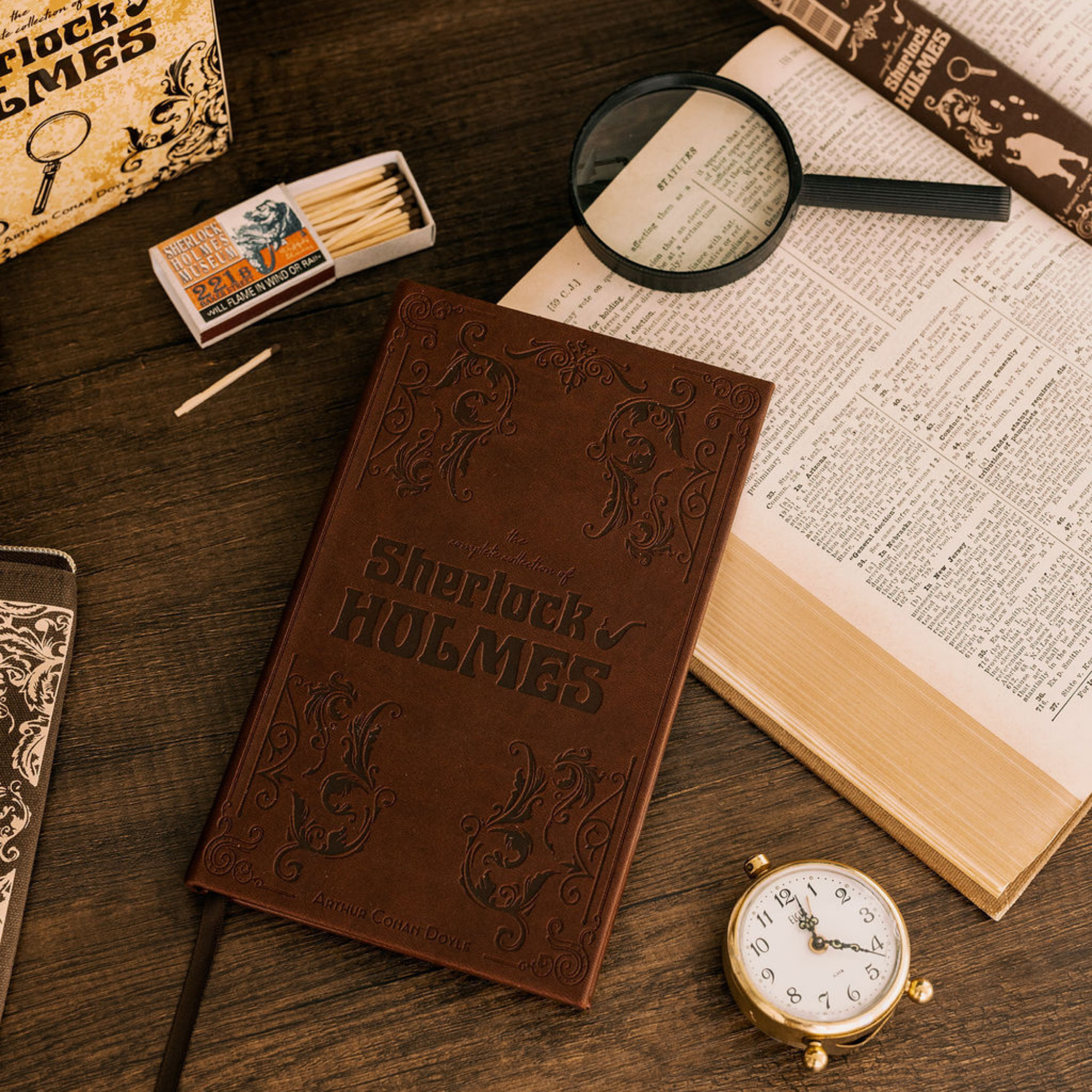 Vegan Leather Journal, Sherlock Holmes – Steel Mill & Co