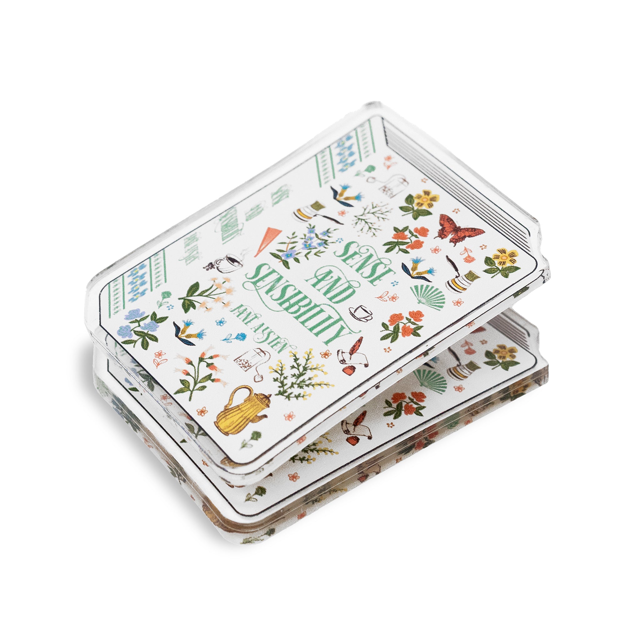 document clip with decorative design on a white background