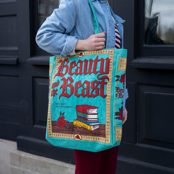 Canvas Tote Bag, Beauty And The Beast – Steel Mill & Co